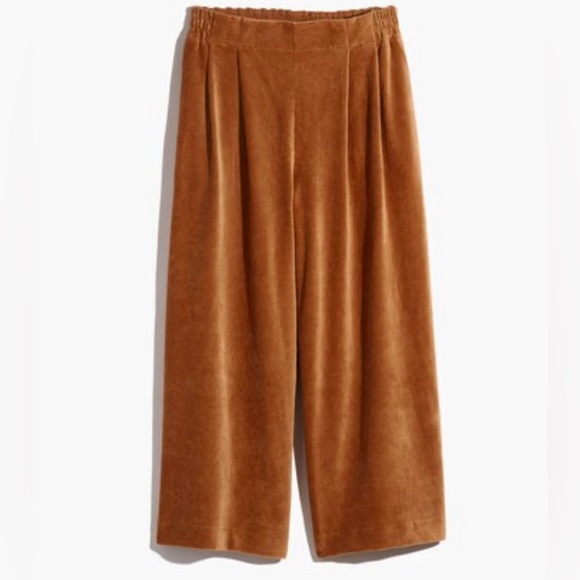 Madewell Pants - Madewell Texture & Thread Pleated Wide-Leg Corduroy Pants Large L
